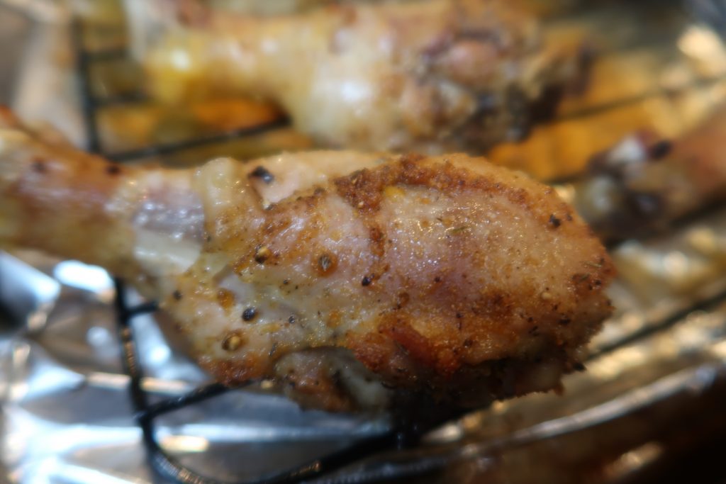 oven baked chicken legs